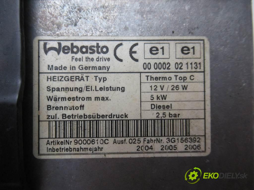Mazda 6  2005 100 kw SEDAN 4D 2.0D 136KM 02-07 2000 Webasto RF5C209A0 (Webasto)