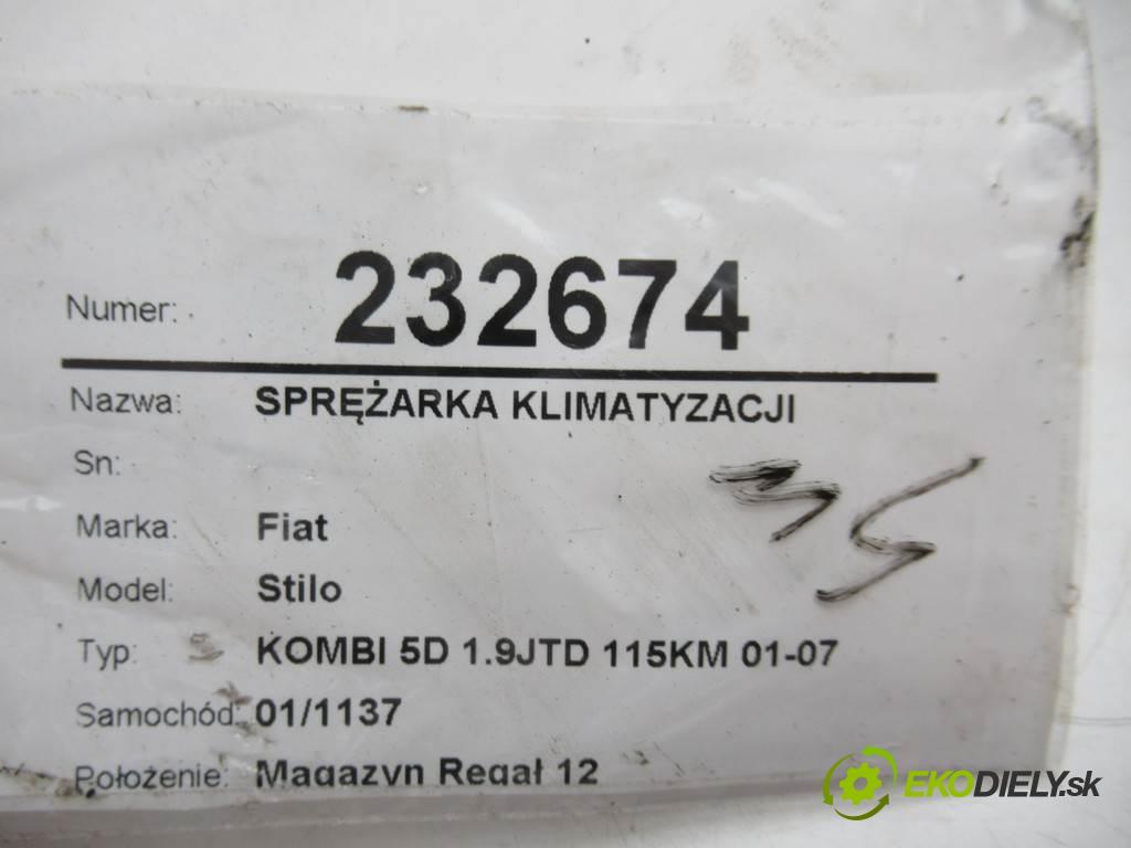 Fiat Stilo  2003  KOMBI 5D 1.9JTD 115KM 01-07 1900 kompresor klimatizace 447220-8643 (Kompresory)