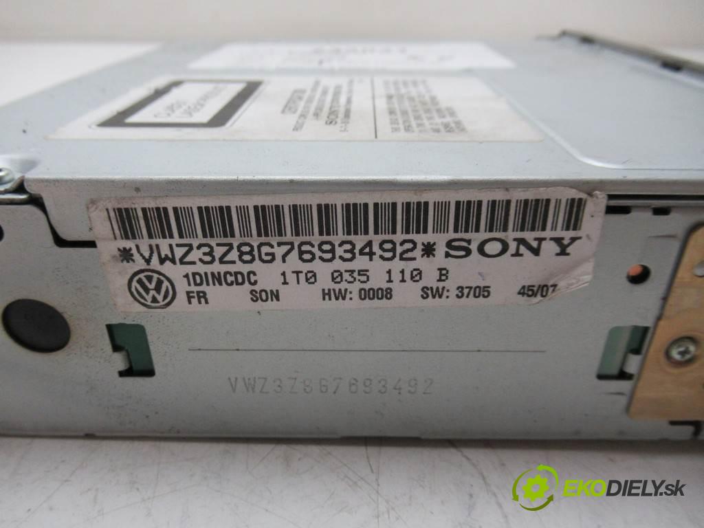 Volkswagen Passat B5 FL    KOMBI 5D 1.9TDI 130KM 00-05  Menič CD 1T0035110B (CD meniče)