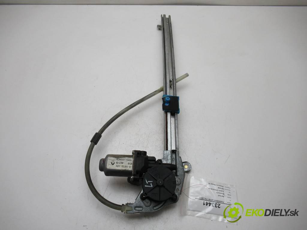 Renault Espace IV  2005 130 kw 3.0DCI 177KM 02-06 3000 mechanismus okna zadní část levý 8200017909