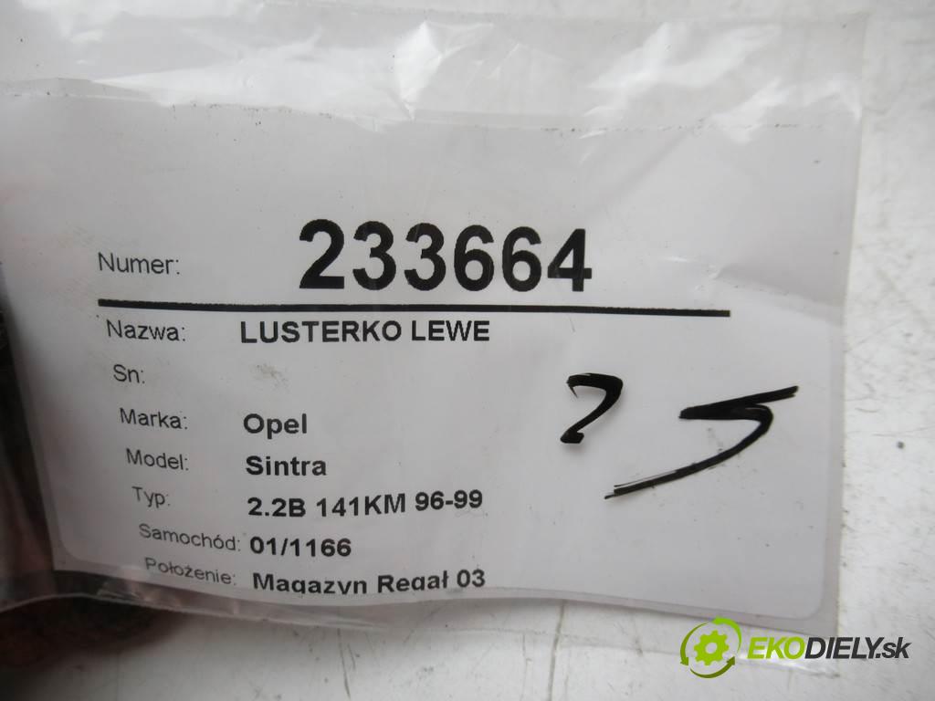 Opel Sintra  1997 104 kw 2.2B 141KM 96-99 2200 Spätné zrkadlo ľave  (Ostatné)