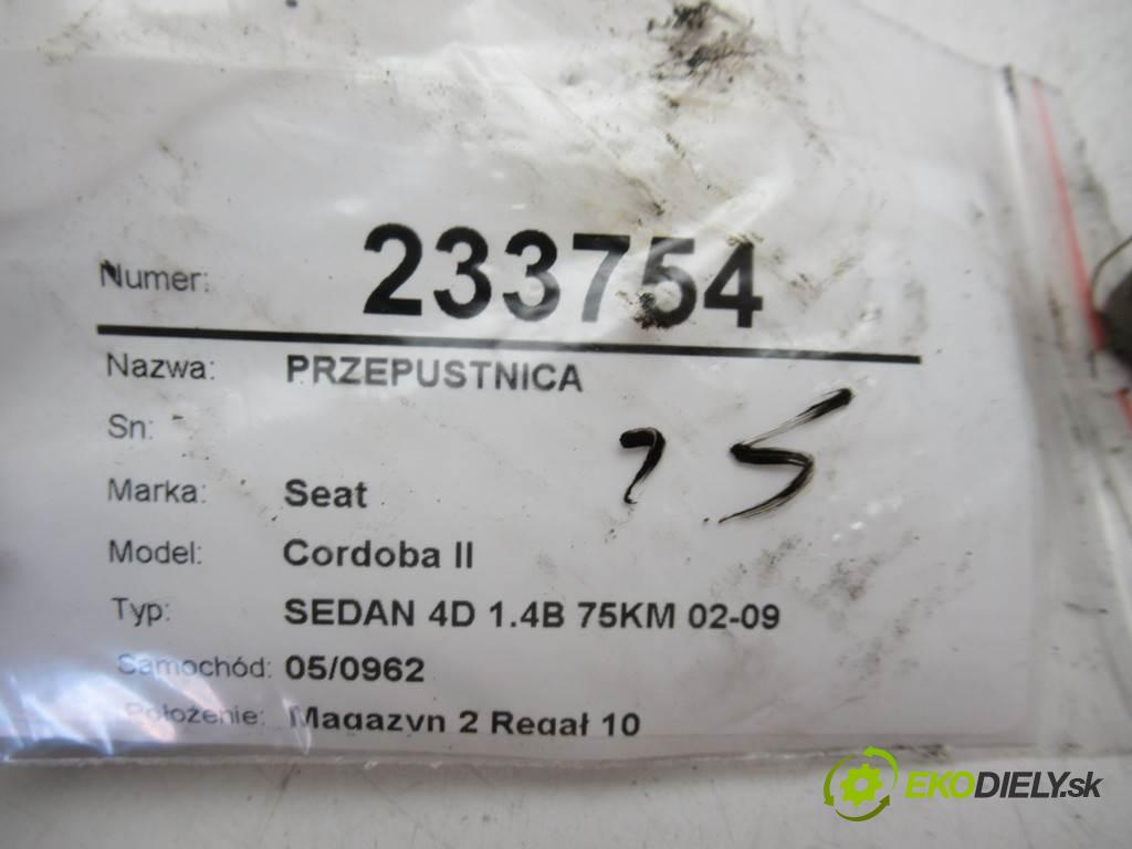 Seat Cordoba II  2005  SEDAN 4D 1.4B 75KM 02-09 1400 škrtíci klapka 03C166062B (Škrticí klapky)