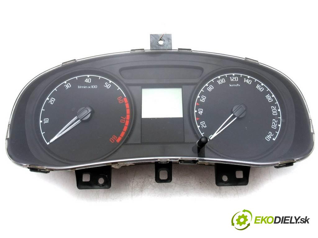 Skoda Fabia II  2008  HATCHBACK 5D 1.4B 86KM 07-14 1400 Prístrojovka 5J0920800B (Prístrojové dosky, displeje)