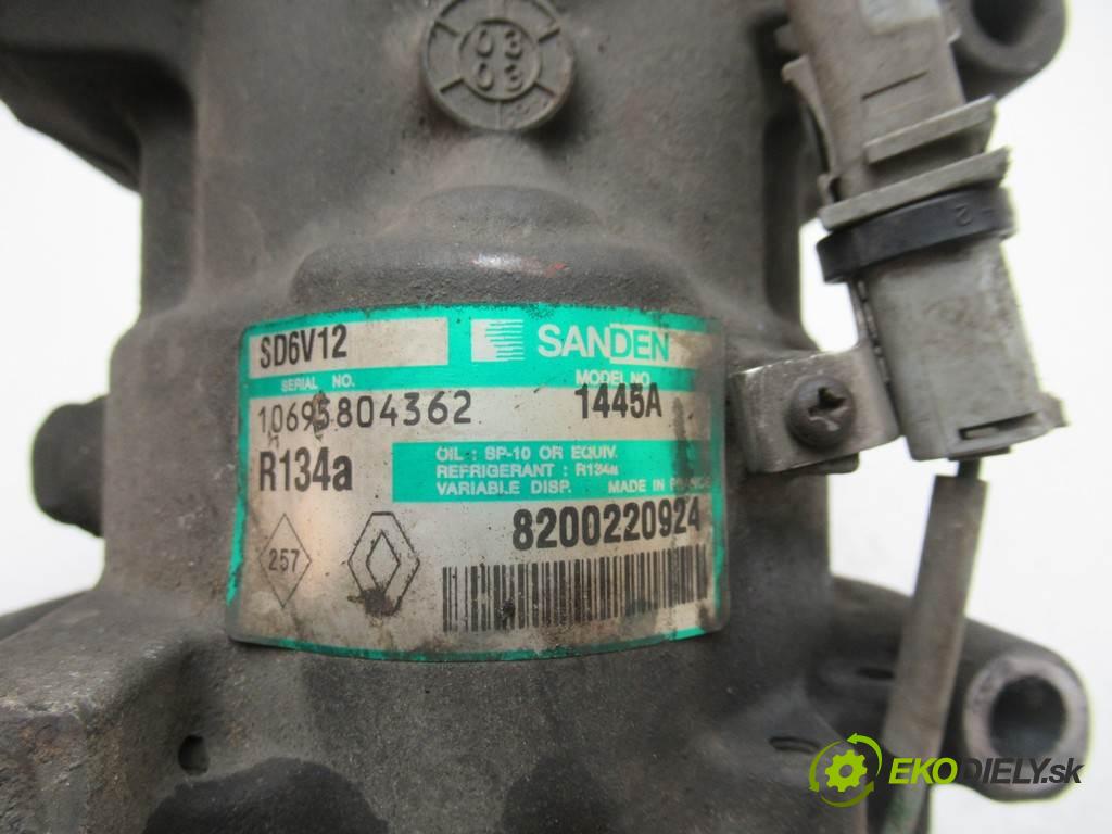 Nissan MICRA K12  2005  1.5DCI 65KM 02-07 1500 kompresor klimatizace 8200220924 (Kompresory)