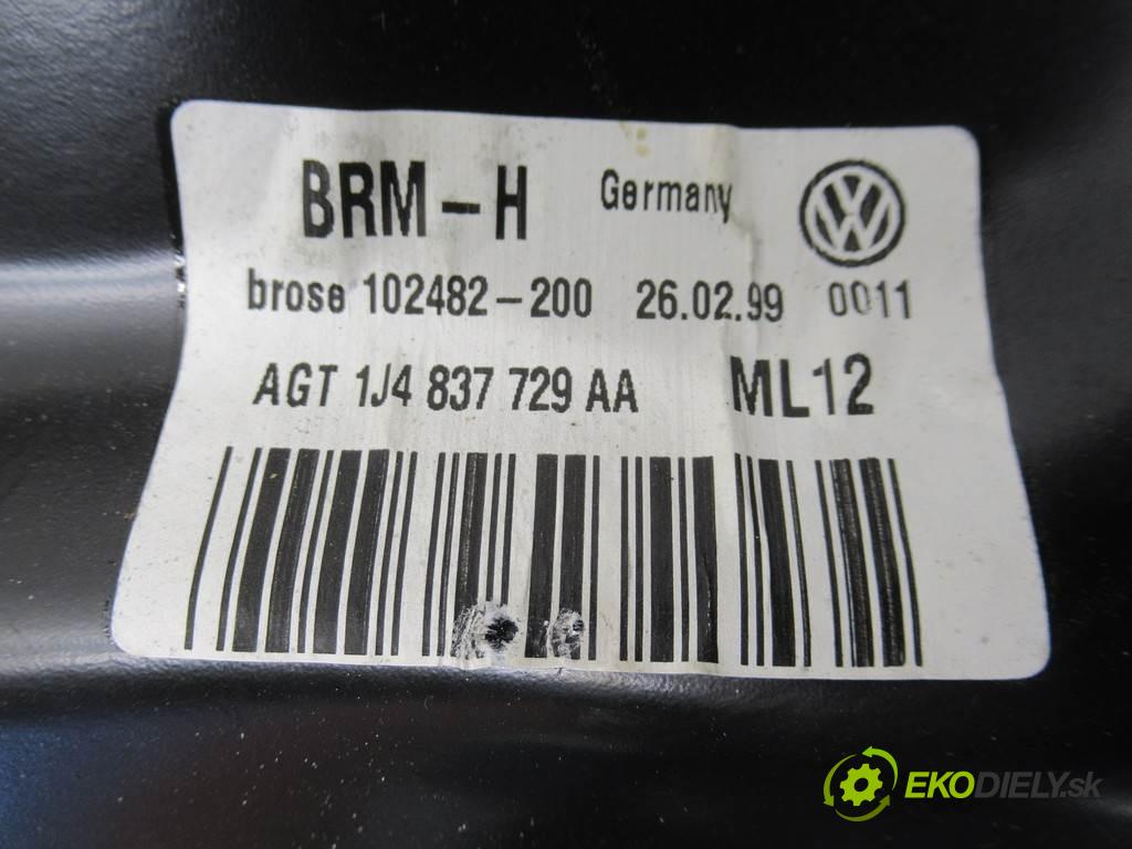 Volkswagen Bora  1999 85 kW SEDAN 4D 2.0B 115KM 98-05 2000 mechanismus okna přední část levý 1J4837729AA