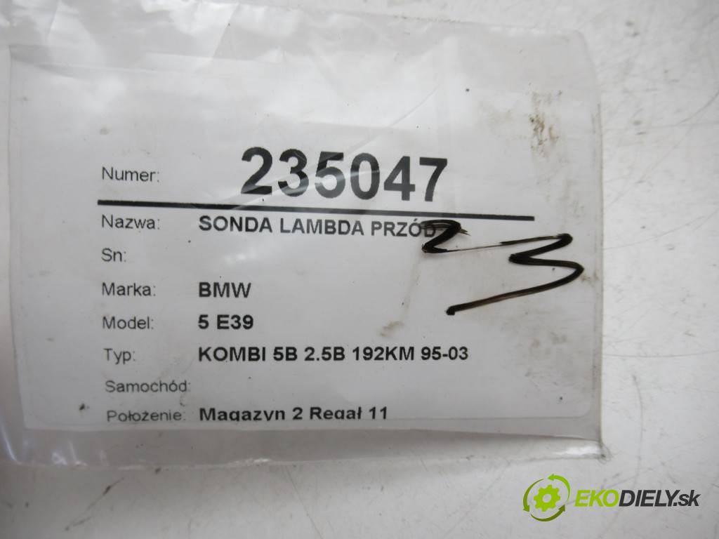 BMW 5 E39    KOMBI 5B 2.5B 192KM 95-03  sonda lambda přední část 0258005109 (Lambda sondy)