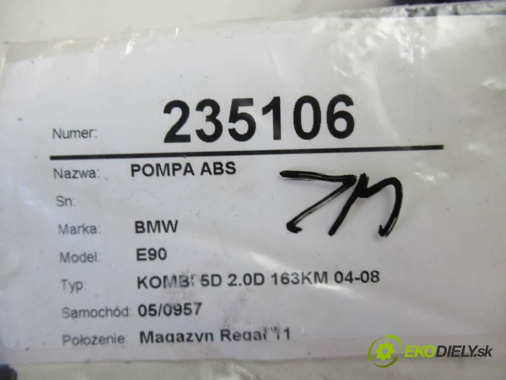 BMW E90  2005  KOMBI 5D 2.0D 163KM 04-08 2000 Pumpa ABS 6772213 (Pumpy ABS)