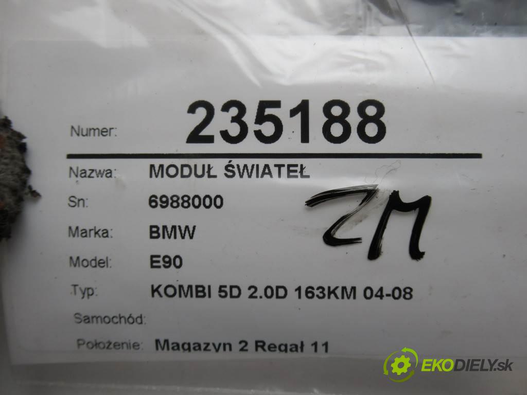 BMW E90    KOMBI 5D 2.0D 163KM 04-08  modul světel 6988000 (Ostatní)