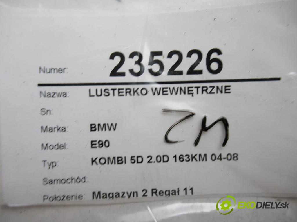 BMW E90    KOMBI 5D 2.0D 163KM 04-08  zpětné zrcátko vnitřní 8236774 (Světla vnitřní)
