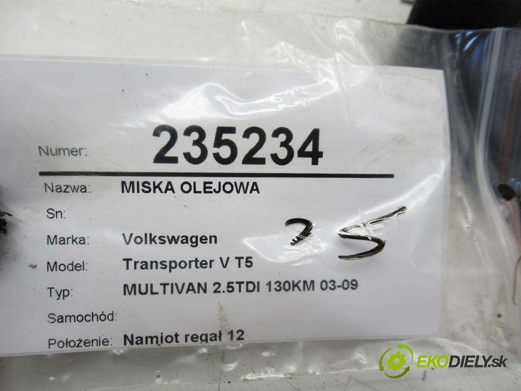 Volkswagen Transporter V T5    MULTIVAN 2.5TDI 130KM 03-09  vaňa olejová 070103603K (Olejové vane)