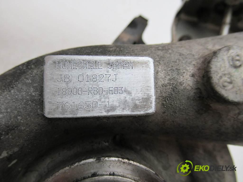 Honda Accord VII  2004  KOMBI 5D 2.2ICTDI 140KM 02-05 2200 Turbodúchadlo,turbo 18900-RBD-E03 (Turbodúchadlá (kompletné))