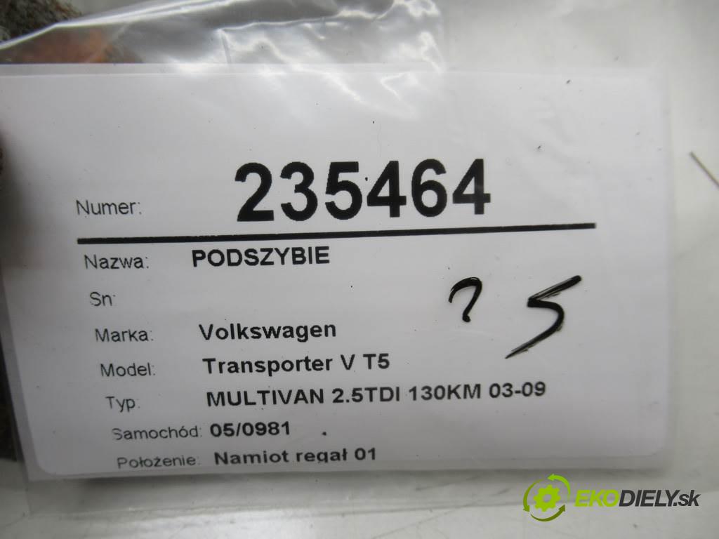 Volkswagen Transporter V T5  2004  MULTIVAN 2.5TDI 130KM 03-09 2500 Torpédo, plast pod čelné okno 7H1819403A (Torpéda)