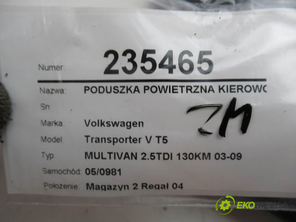 Volkswagen Transporter V T5  2004  MULTIVAN 2.5TDI 130KM 03-09 2500 AirBag - volantu 7H0880201G (Airbagy)