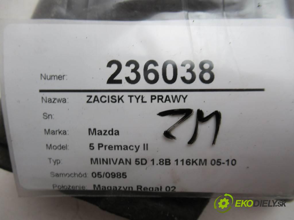 Mazda 5 Premacy II  2005  MINIVAN 5D 1.8B 116KM 05-10 1800 Brzdič strmeň zad pravy  (Ostatné)