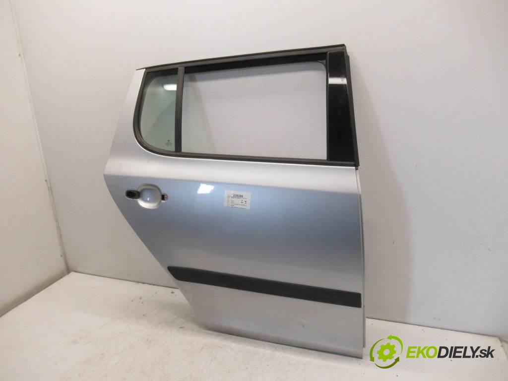 Skoda Fabia II  2010  LIFT HATCHBACK 5D 1.2B 69KM 10-14 1200 Dvere zad pravé