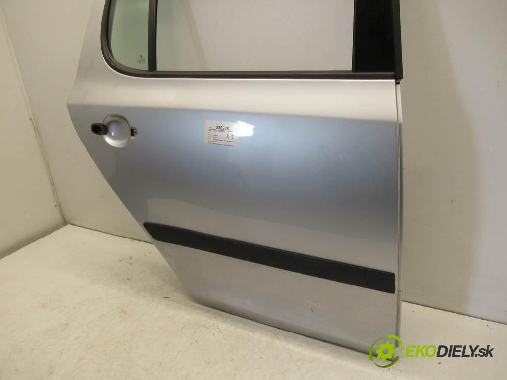 Skoda Fabia II  2010  LIFT HATCHBACK 5D 1.2B 69KM 10-14 1200 Dvere zad pravé
