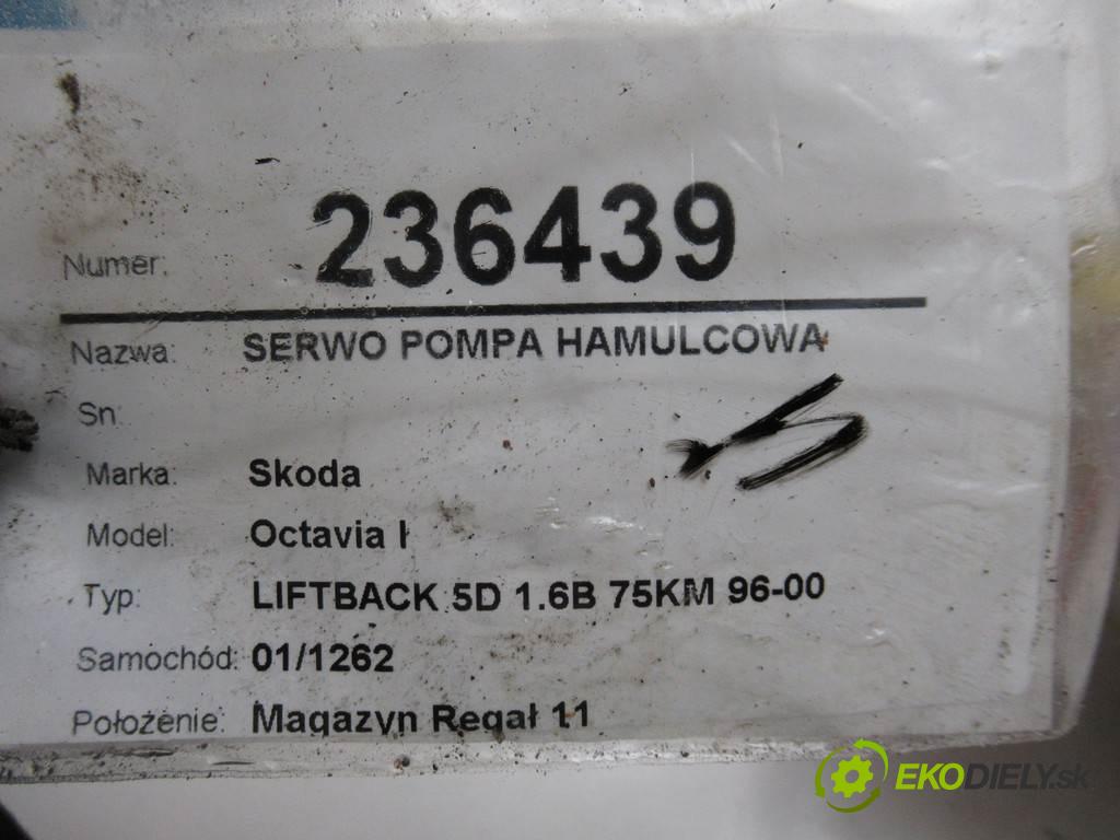 Skoda Octavia I  1998 74 kW LIFTBACK 5D 1.6B 75KM 96-00 1600 Posilovač Pumpa brzdová  (Posilňovače bŕzd)