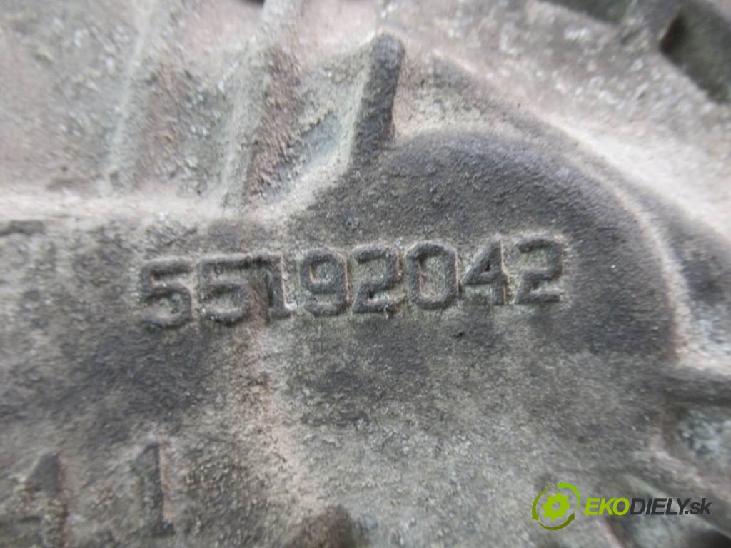 Fiat Croma  2010  LIFT KOMBI 5D 1.9TJD 120KM 05-11 1900 Prevodovka - 55186623 55192042 (Prevodovky)