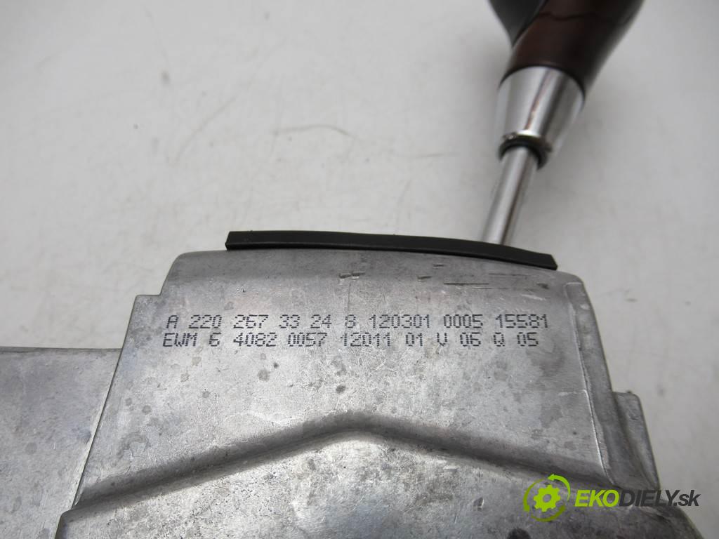 Mercedes-Benz S W220  2002 165 kW SEDAN 4D 3.2B 224KM 98-05 3200 Kulisa - - A2202673324 (Rýchlostné páky / kulisy)