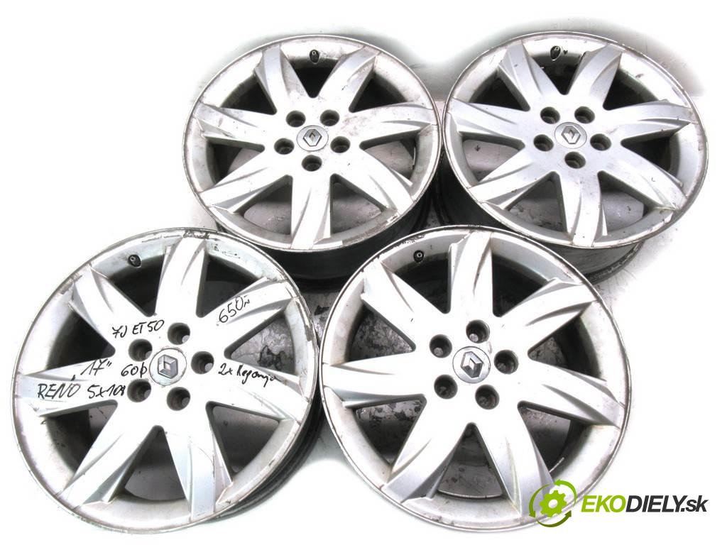 Renault Espace    17 7J 5X108 ET50  disky hliníkové - 17  (Hliníkové)