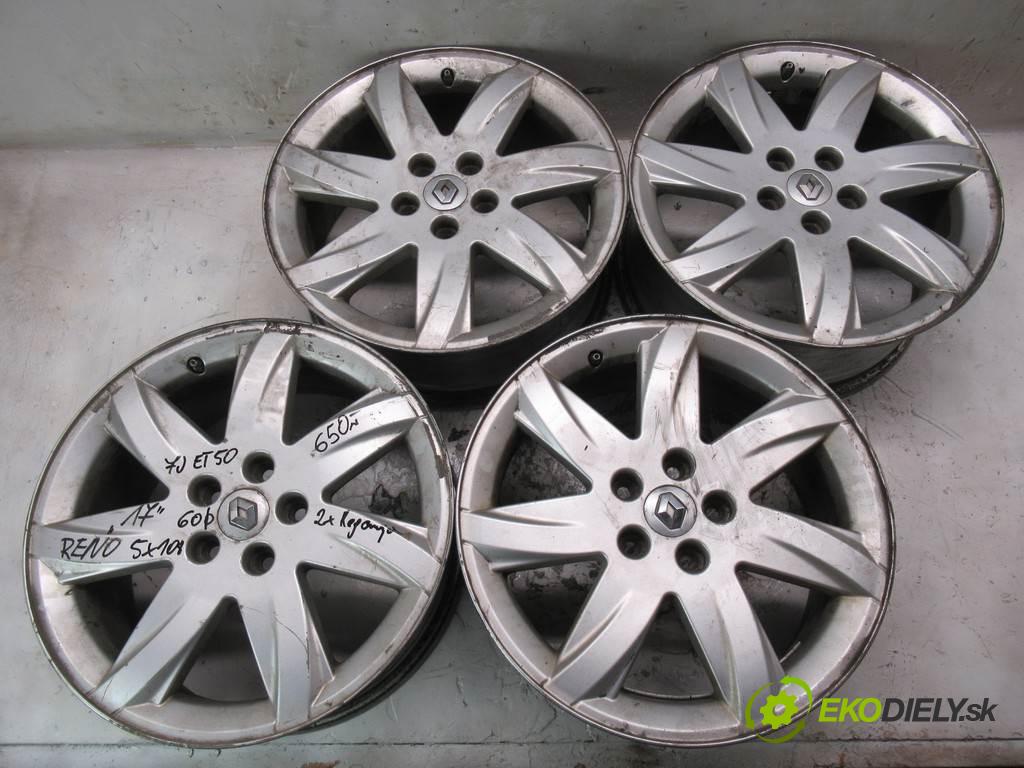 Renault Espace    17 7J 5X108 ET50  disky hliníkové - 17  (Hliníkové)