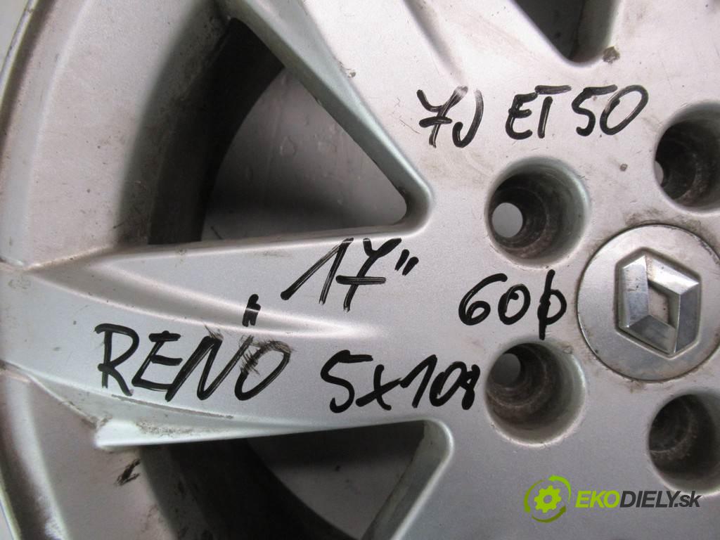Renault Espace    17 7J 5X108 ET50  disky hliníkové - 17  (Hliníkové)