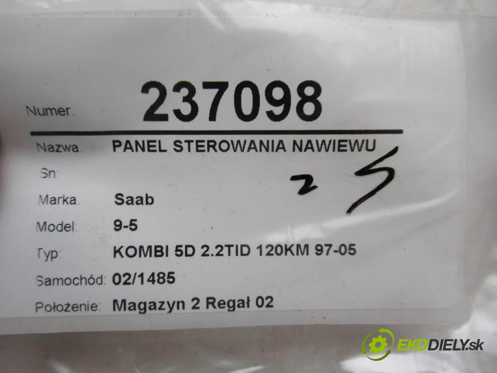 Saab 9-5  2002 88  KOMBI 5D 2.2TID 120KM 97-05 2200 Panel ovládania kúrenia  (Prepínače, spínače, tlačidlá a ovládače kúrenia)