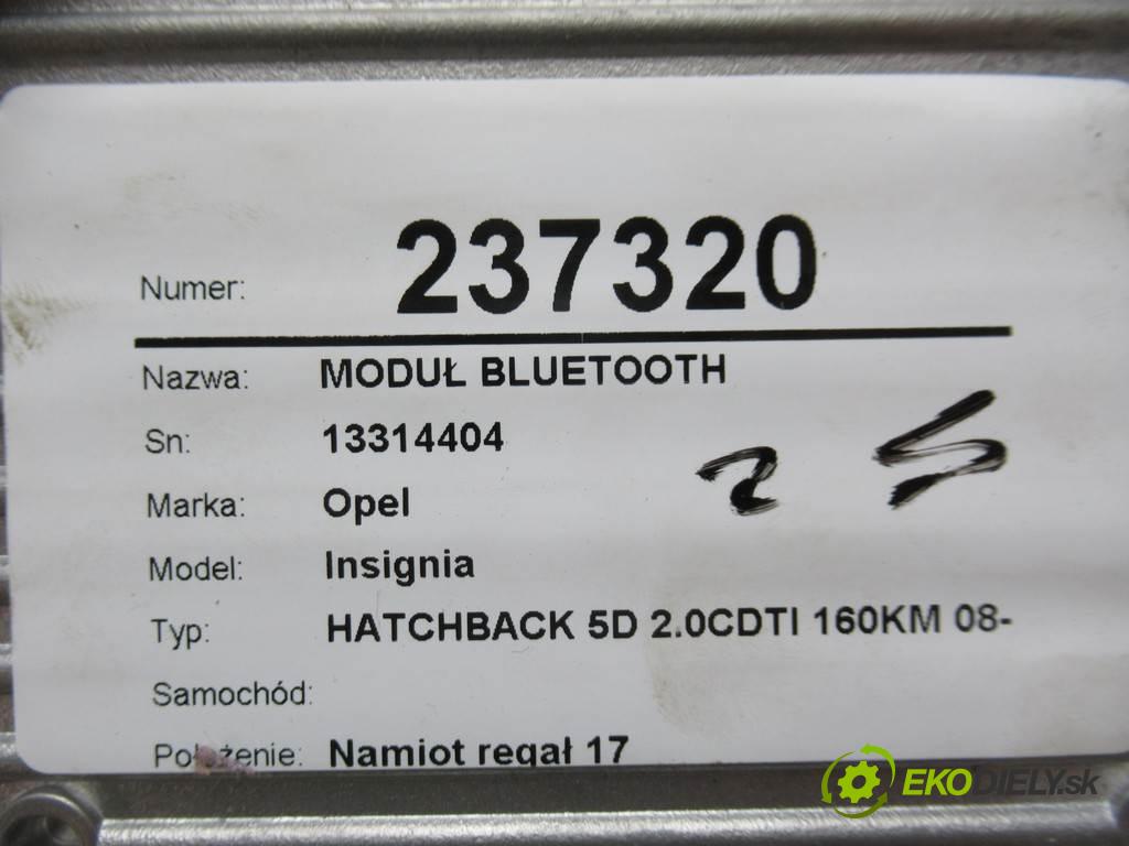 Opel Insignia    HATCHBACK 5D 2.0CDTI 160KM 08-13  Modul bluetooth 13314404 (Ostatné)