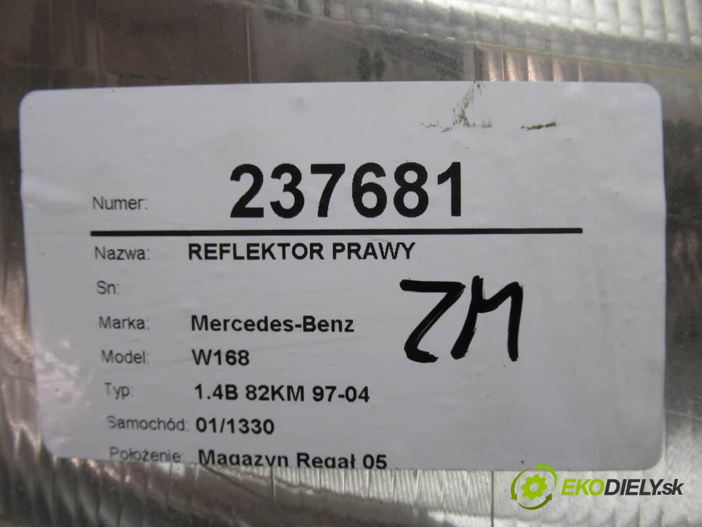 Mercedes-Benz W168  1999  1.4B 82KM 97-04 1400 Svetlomet pravy  (Pravé)