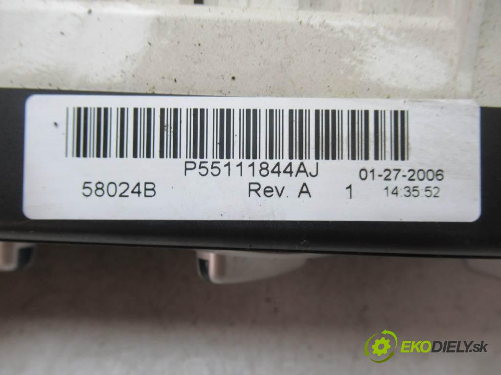 Chrysler PT Cruiser  2006 110 kW 2.2CRD 150KM 00-06 2148 Panel ovládania kúrenia P55111844AJ (Prepínače, spínače, tlačidlá a ovládače kúrenia)