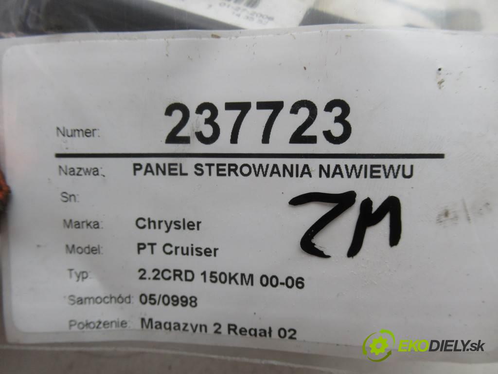 Chrysler PT Cruiser  2006 110 kW 2.2CRD 150KM 00-06 2148 Panel ovládania kúrenia P55111844AJ (Prepínače, spínače, tlačidlá a ovládače kúrenia)