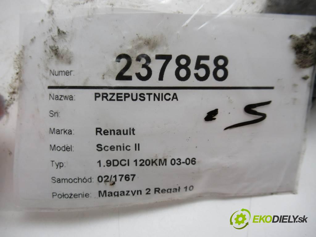 Renault Scenic II  2004  1.9DCI 120KM 03-06 1900 Škrtiaca klapka  (Škrtiace klapky)