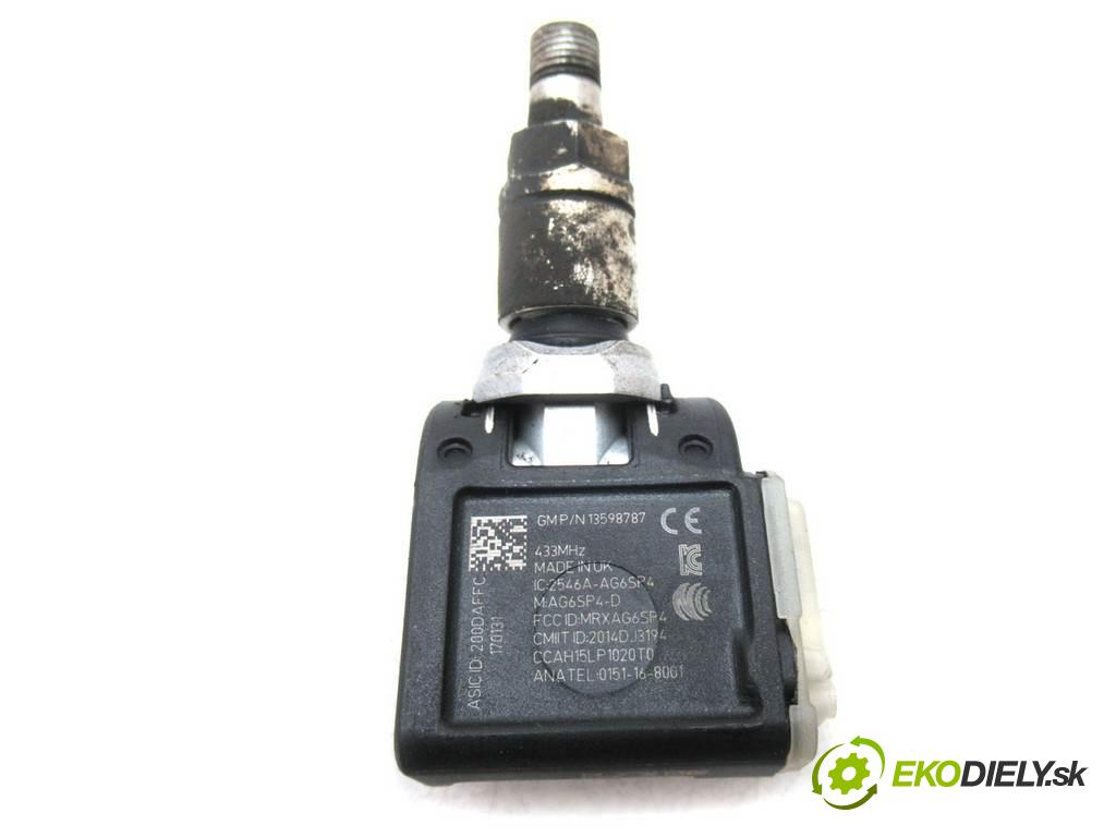 Opel Astra J    A  Snímač tlaku pneumatika 13598787 (Snímače tlaku v pneumatikách)