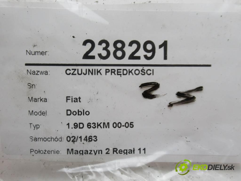 Fiat Doblo  2003  1.9D 63KM 00-05 1900 snímač rychlosti 46817374 (Snímače)