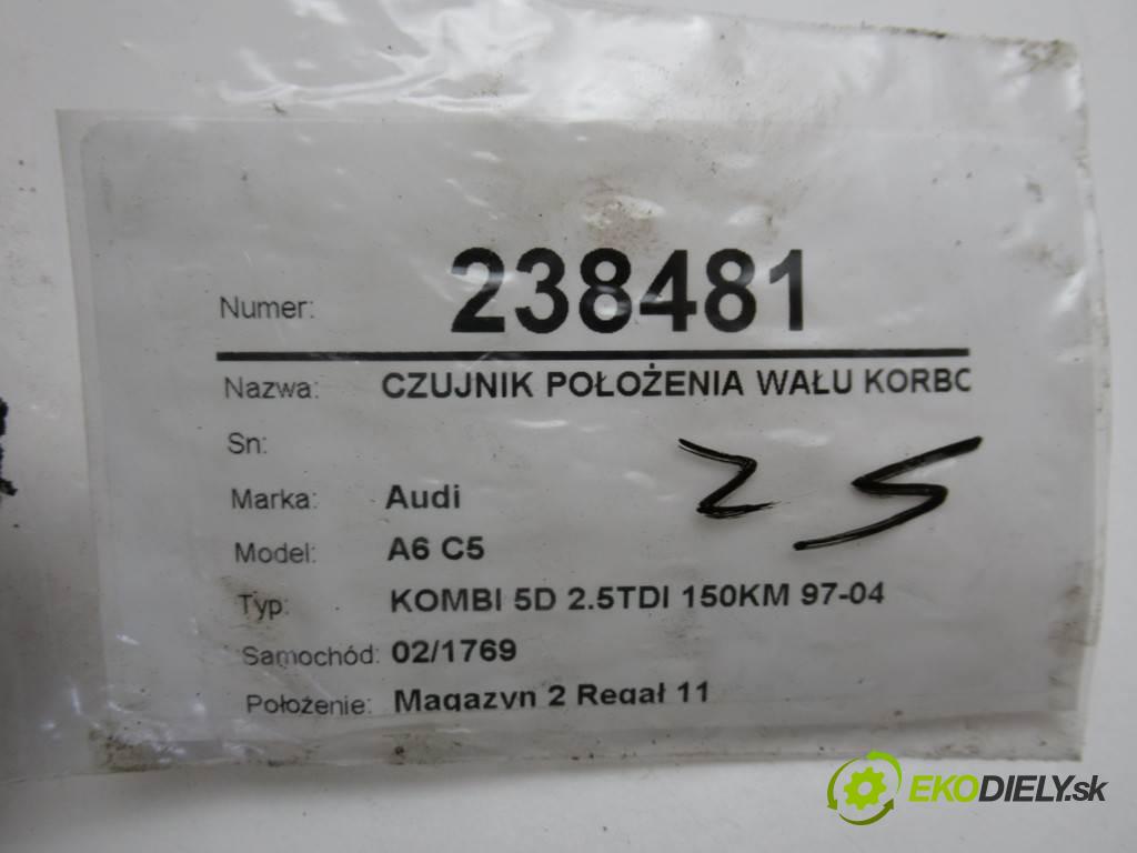 Audi A6 C5  2000  KOMBI 5D 2.5TDI 150KM 97-04 2500 Snímač pozície hriadeľa kľukového 078906433A (Snímače polohy kľuky, vačky)