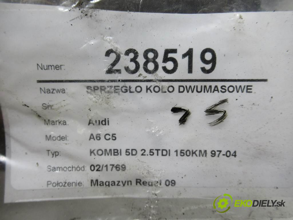 Audi A6 C5  2000  KOMBI 5D 2.5TDI 150KM 97-04 2500 Spojková sada (bez ložiska) koleso dvojhmota  (Dvojhmotné zotrvačníky)