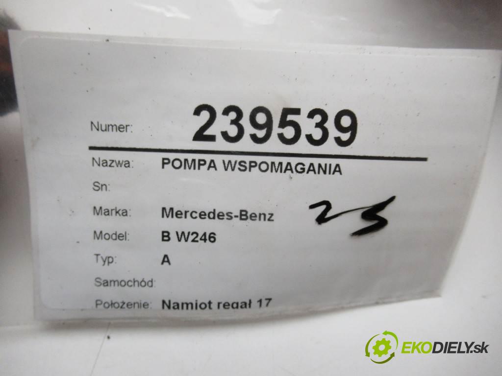 Mercedes-Benz B W246    A  Pumpa servočerpadlo 6700003558A (Servočerpadlá, pumpy riadenia)