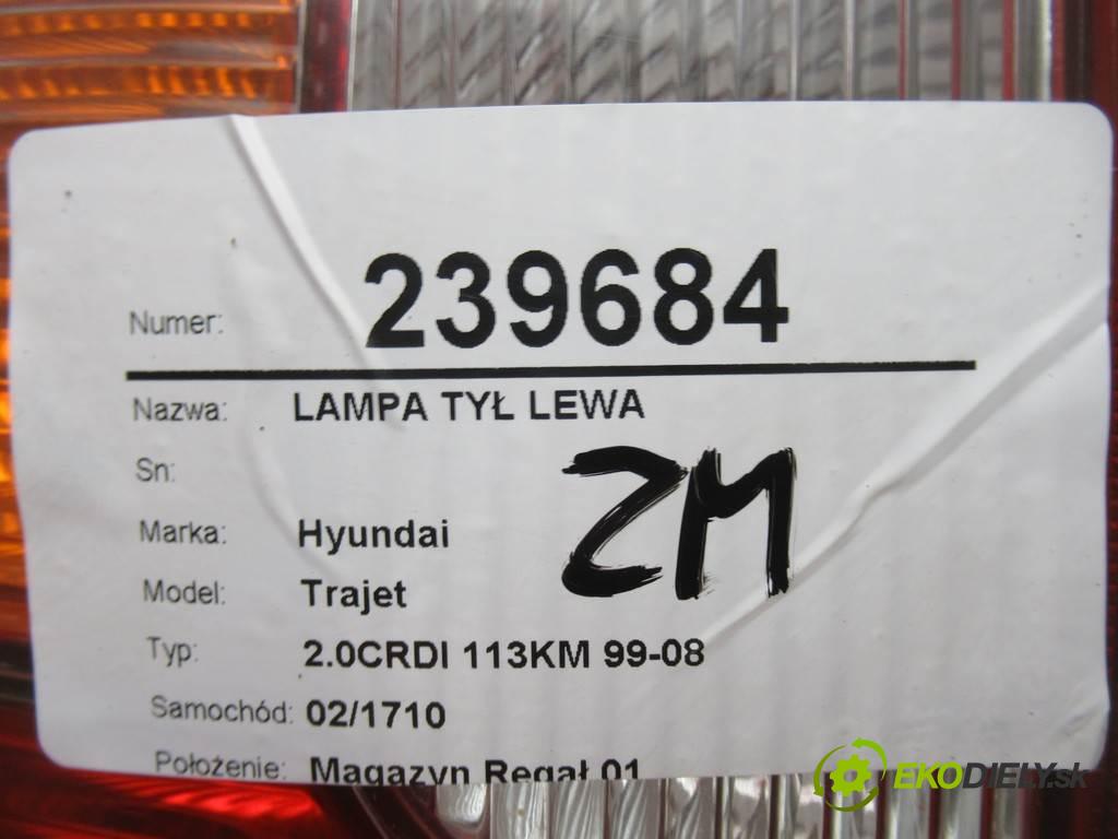 Hyundai Trajet  2002  2.0CRDI 113KM 99-08 2000 světlo zadní část levá strana