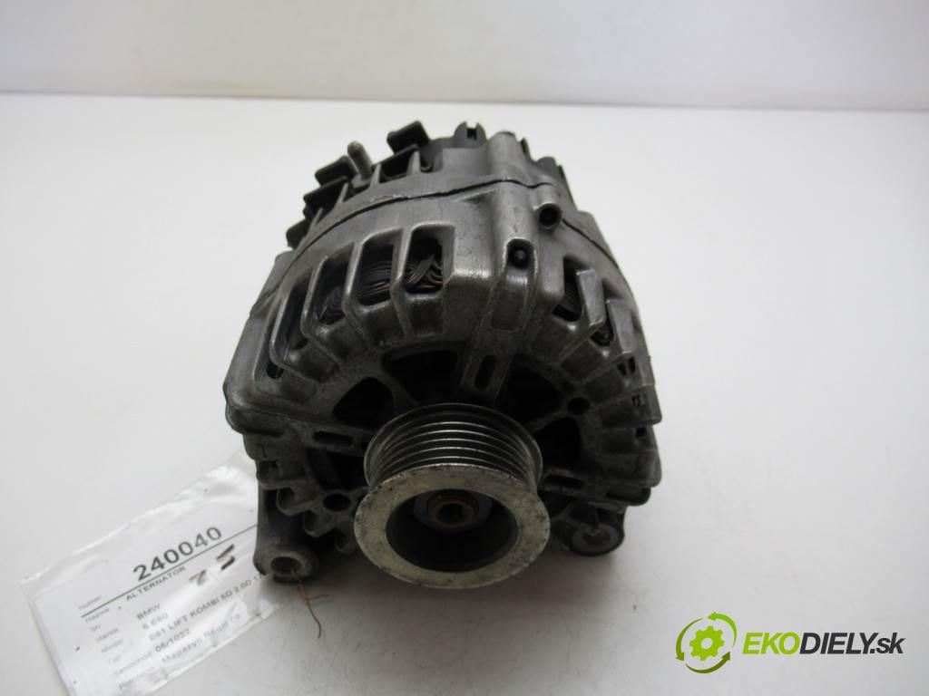 BMW 5 E60  2010 177KM E61 LIFT KOMBI 5D 2.0D 177KM 02-10 2000 Alternátor 7802261 (Alternátory)