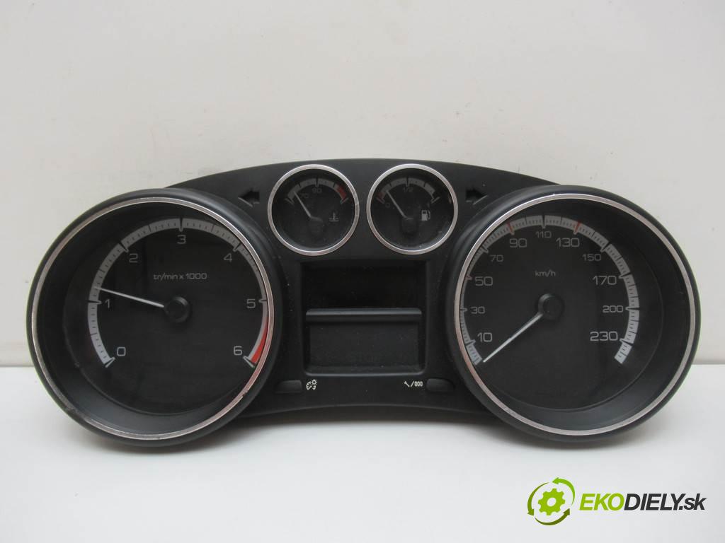 Peugeot 308  2007  HATCHBACK 5D 1.6HDI 90KM 07-13 1600 Prístrojovka 9665107480 (Prístrojové dosky, displeje)