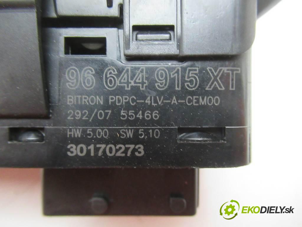 Peugeot 308  2007  HATCHBACK 5D 1.6HDI 90KM 07-13 1600 Prepínač okien 96644915XT (Prepínače, spínače, tlačidlá a ovládače kúrenia)