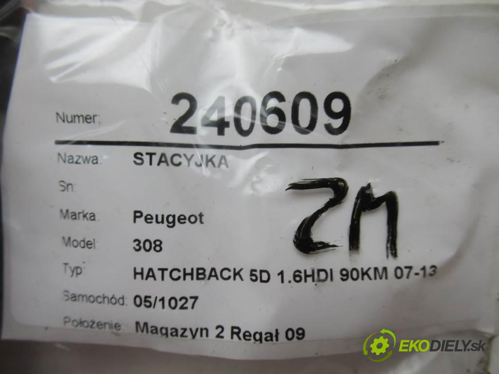 Peugeot 308  2007  HATCHBACK 5D 1.6HDI 90KM 07-13 1600 spínačka 36410600 (Spínací skříňky a klíče)