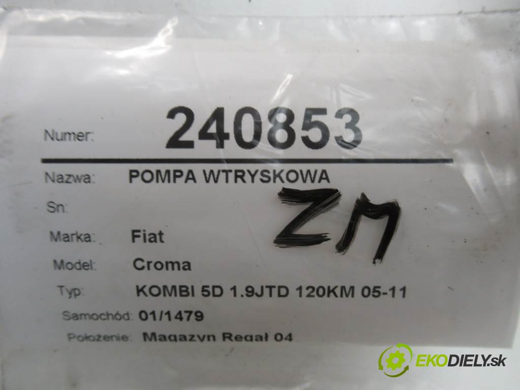Fiat Croma  2006  KOMBI 5D 1.9JTD 120KM 05-11 1900 Pumpa vstrekovacia 0445010150 (Vstrekovacie čerpadlá)