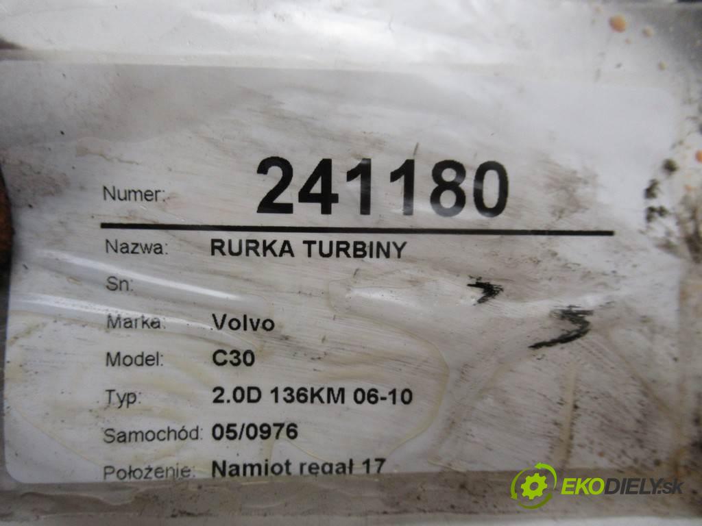 Volvo C30  2008 100 kW 2.0D 136KM 06-10 2000 rúrka turba  (Hadice)