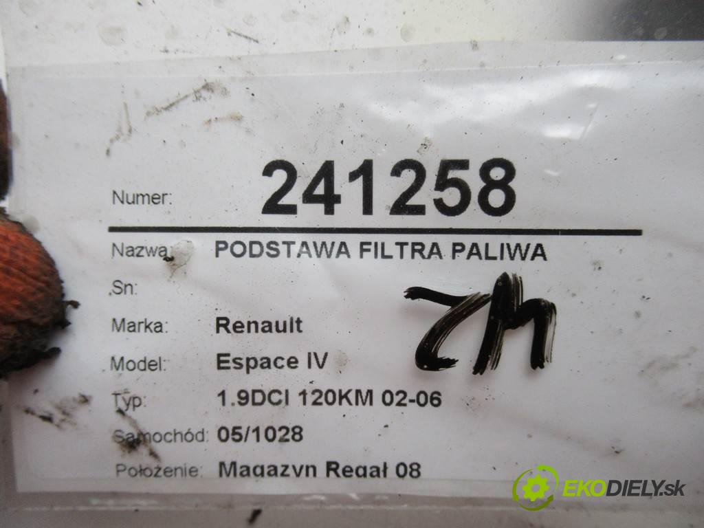 Renault Espace IV  2006  1.9DCI 120KM 02-06 1900 obal filtra paliva 8200416942 (Kryty palivové)