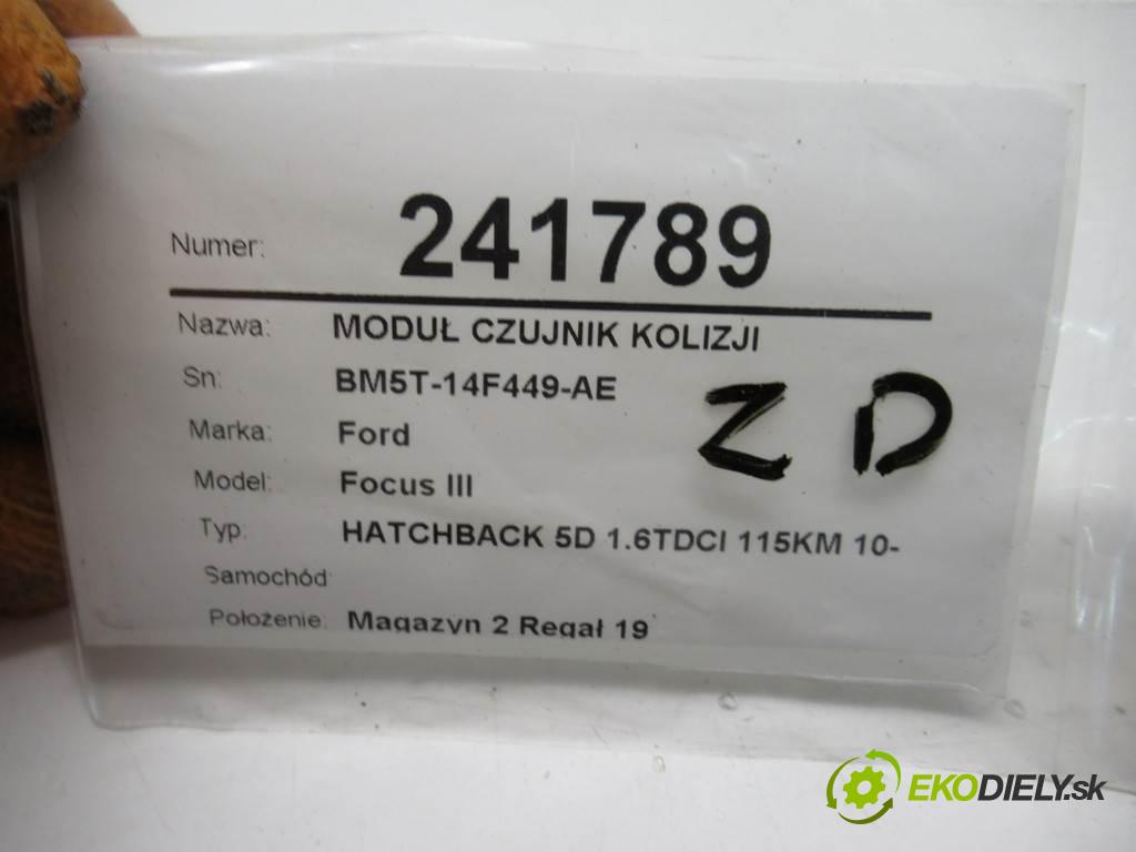 Ford Focus III    MK3 HATCHBACK 5D 1.6TDCI 115KM 10-14  modul snímač - BM5T-14F449-AE