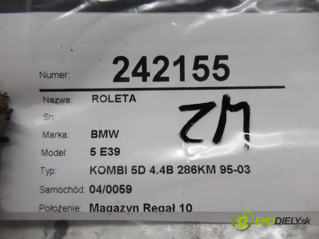 BMW 5 E39  1997  KOMBI 5D 4.4B 286KM 95-03 4400 Roleta 8217308 (Rolety kufru)