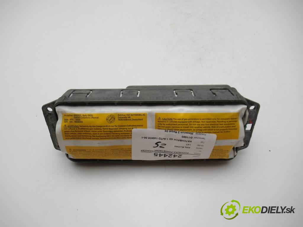 Alfa Romeo 147  2004  HATCHBACK 5D 1.9JTD 140KM 00-10 1900 AirBag - spolujazdca 46748661 (Airbagy)