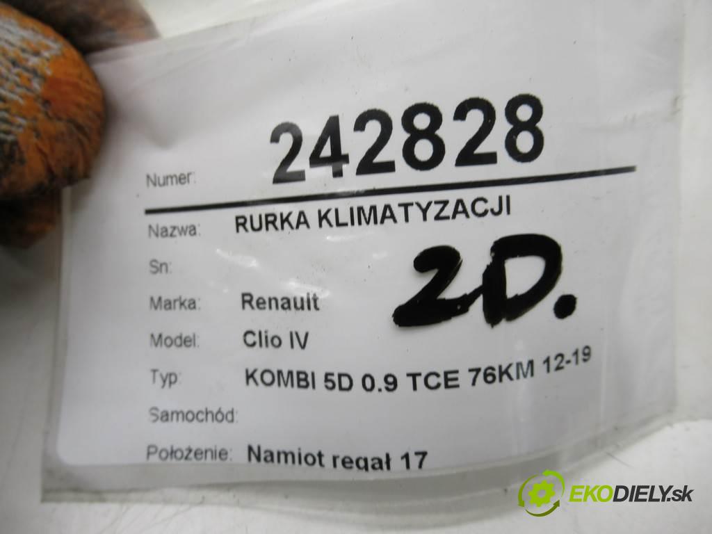 Renault Clio IV    KOMBI 5D 0.9 TCE 76KM 12-19  rúrka klimatizácie 924401488R (Rúrky klimatizácie)