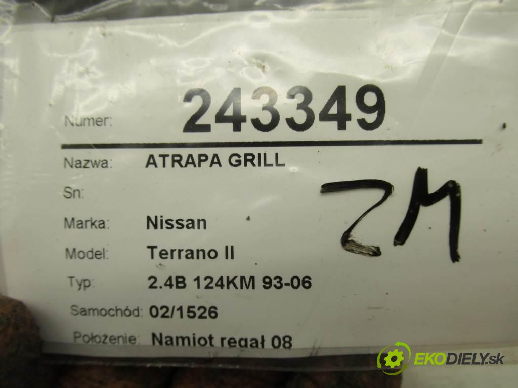 Nissan Terrano II  1995 91 kW 2.4B 124KM 93-06 2400 Mriežka maska  (Mriežky, masky)